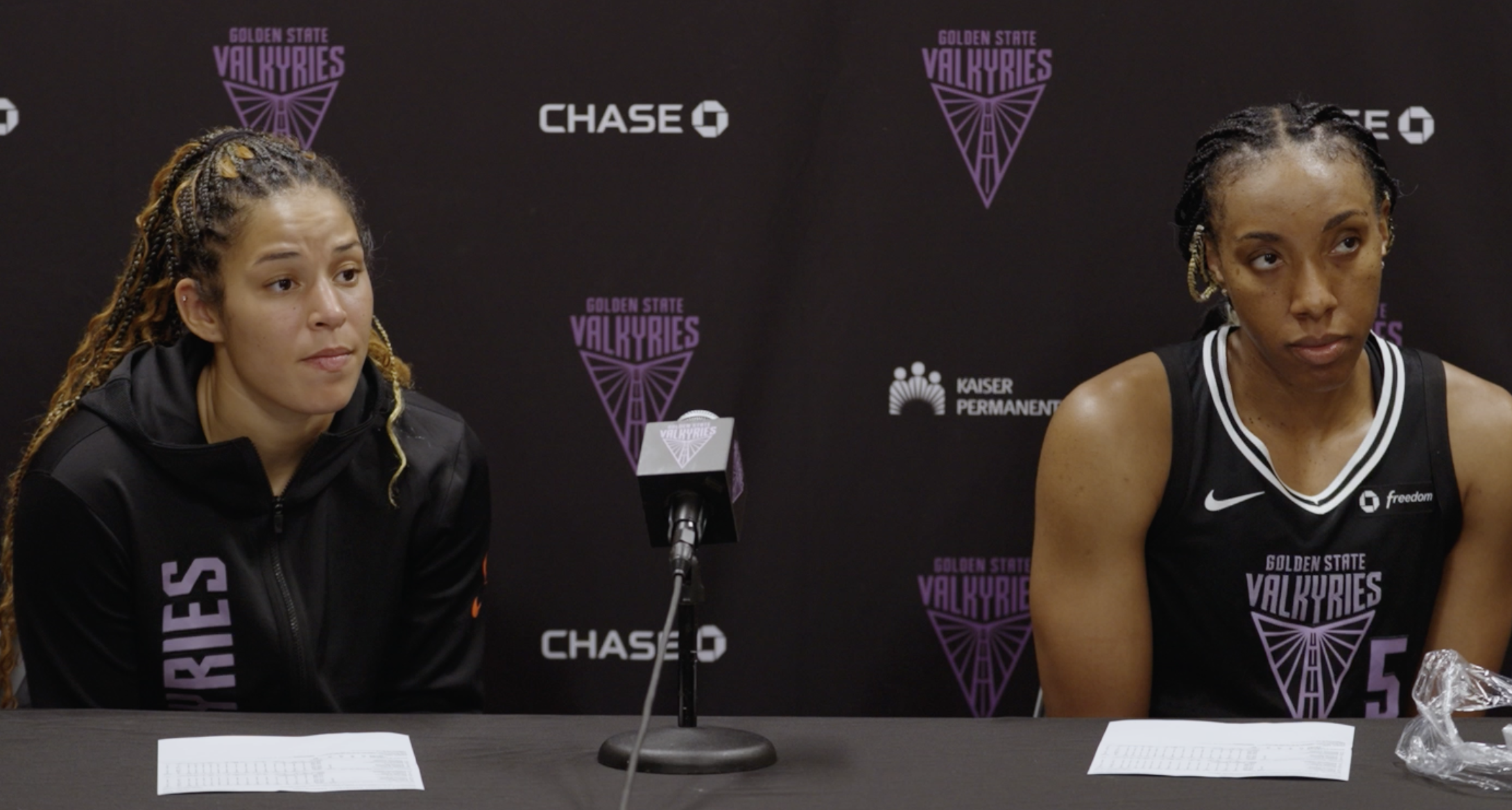 Veronica Burton and Kayla Thornton Postgame Press Conference | 7/9/25